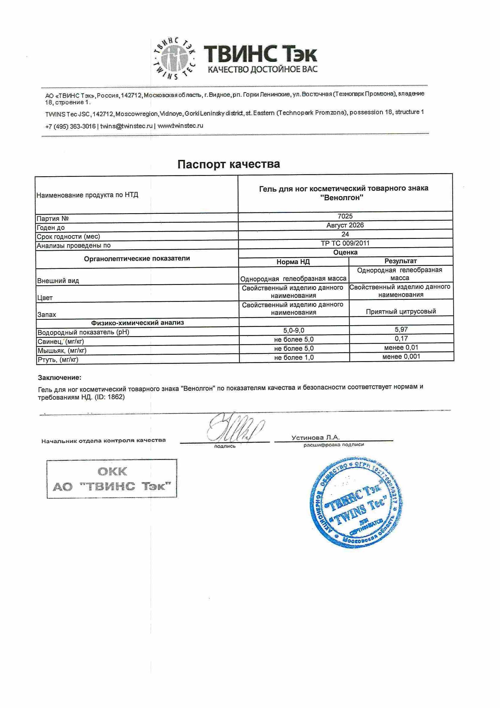 Паспорт №082024